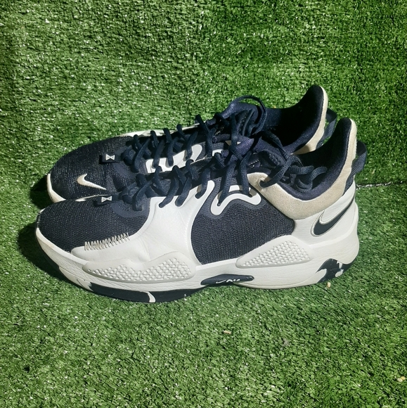 Nike PG 5 college navy size Mens 12.5 basketball shoe Paul George PG13 - Picture 3 of 3